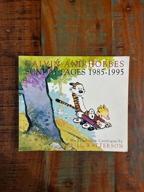 Calvin and Hobbes Sunday Pages 1985-1995 Paperback Book - White